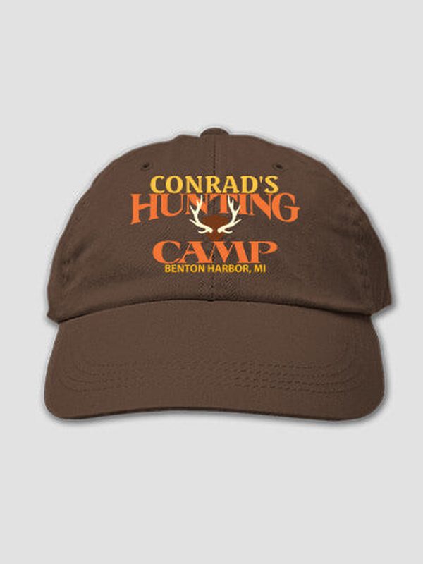 Elk Hunting Camp : Embroidered Baseball Hats