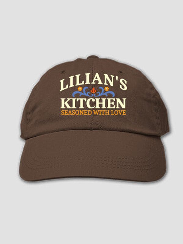 Vintage Kitchen : Embroidered Baseball Hats