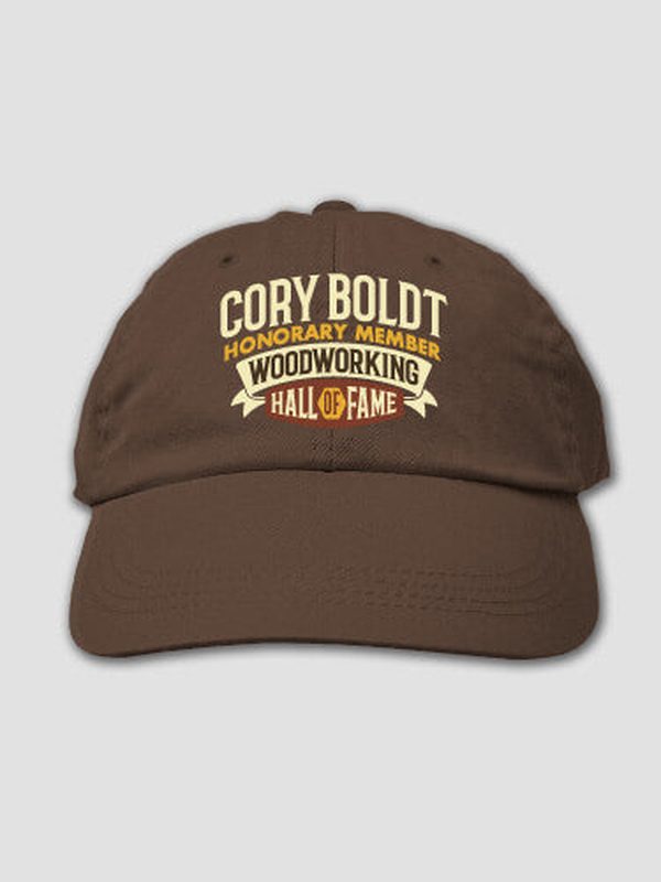Woodworking Hall Of Fame : Embroidered Baseball Hats