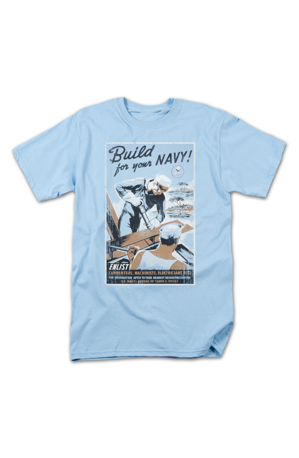 Build For Your Navy T-Shirt product image 2
