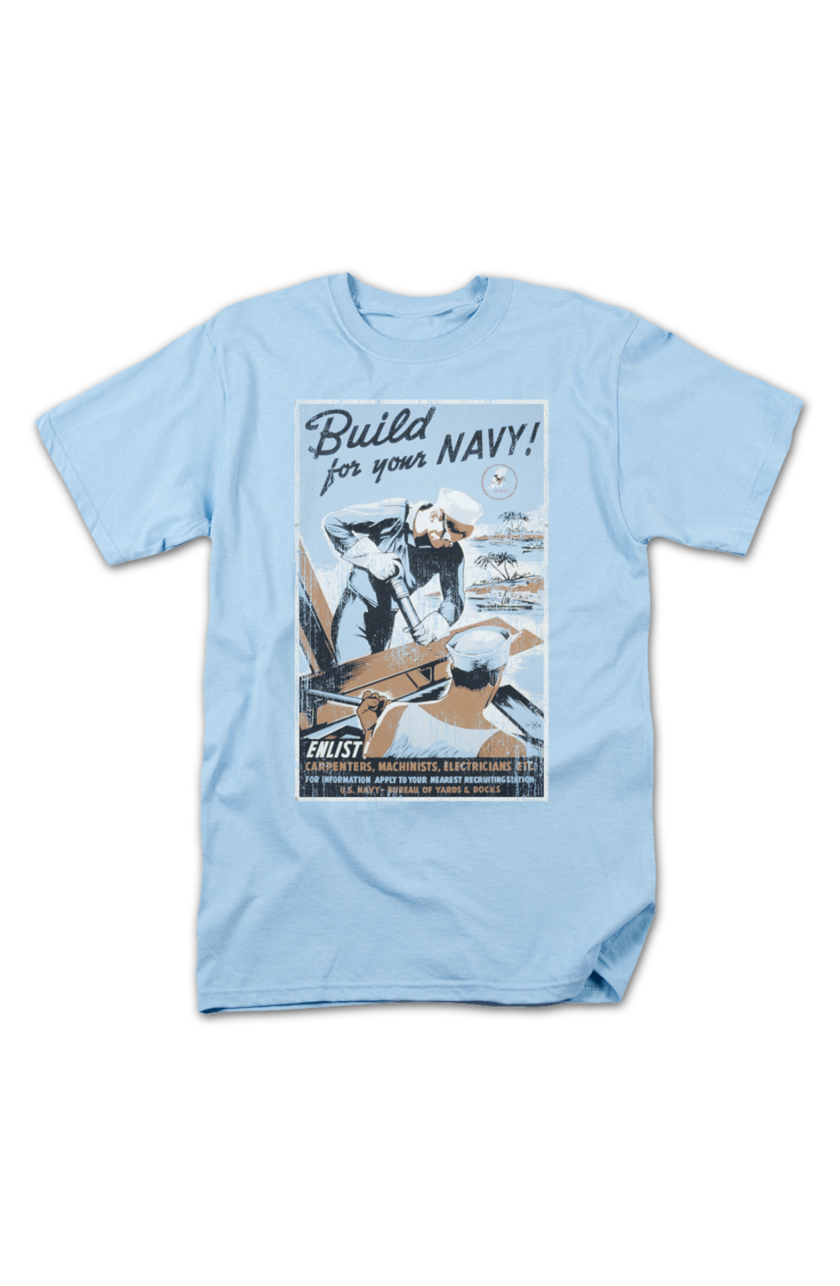 Build For Your Navy T-Shirt product image 2