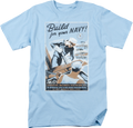 Build For Your Navy T-Shirt product image 1