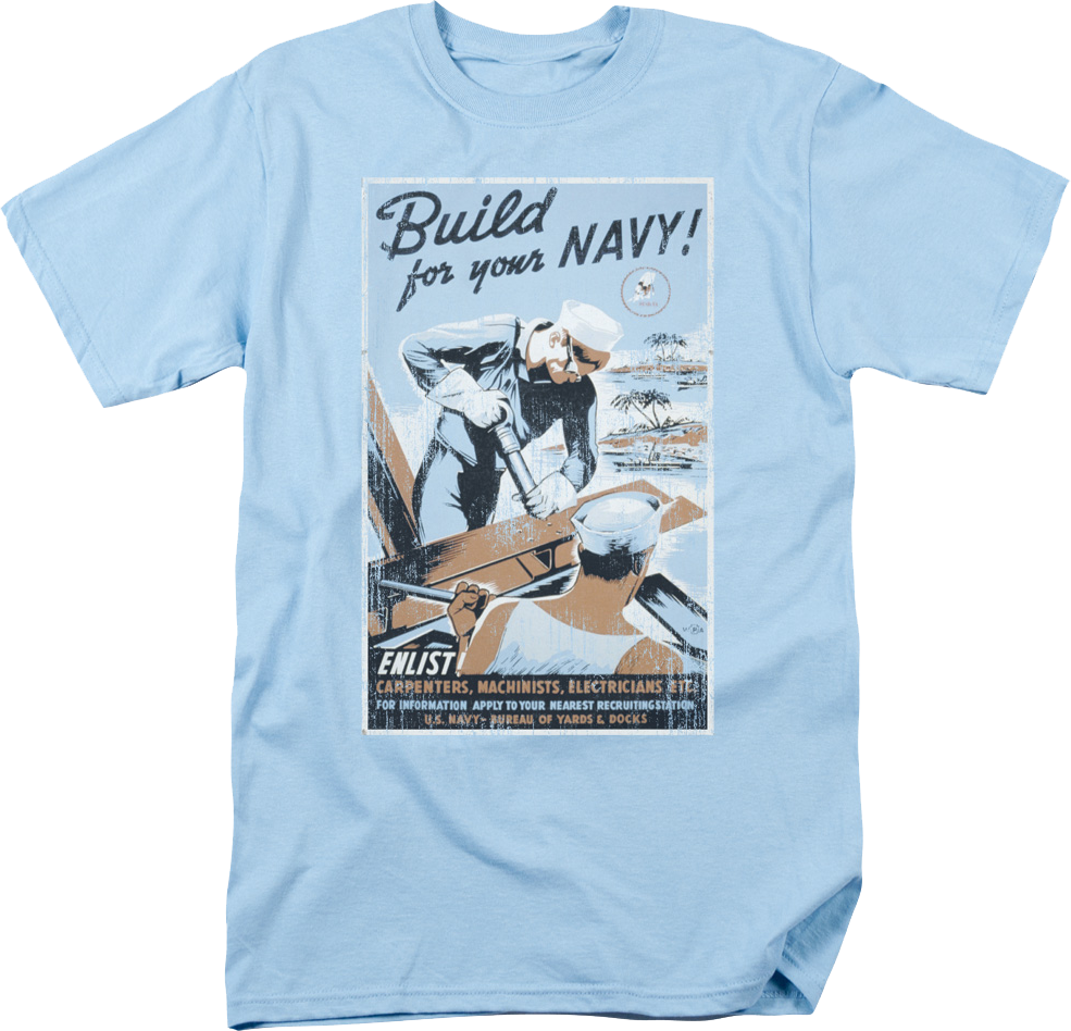 Build For Your Navy T-Shirt product image 1