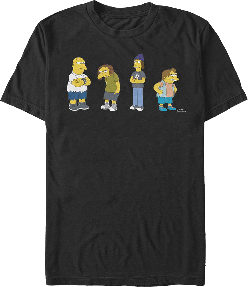 Bullies Simpsons T-Shirt product image 1
