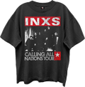 Calling All Nations Tour INXS Oversized T-Shirt product image 1