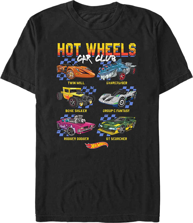 Car Club Hot Wheels T-Shirt product image 1