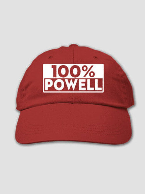100 Percent : Embroidered Baseball Hats