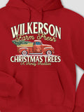 Christmas Tree Farm : Printed Hoodies product image 1