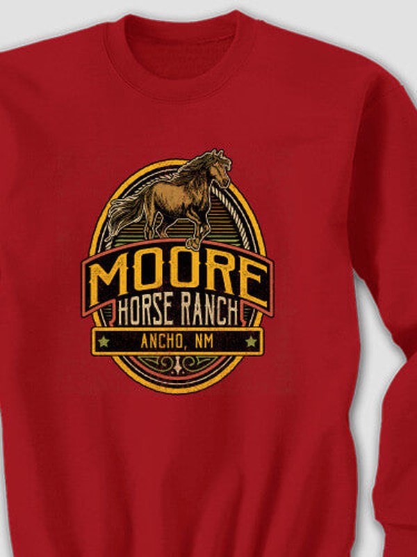 Classic Horse Ranch : Printed Sweatshirts product image 1