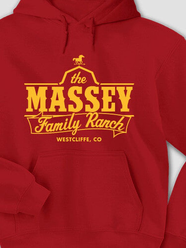 Family Ranch : Printed Hoodies product image 1