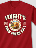 Farm Fresh Bull : Printed T-Shirts