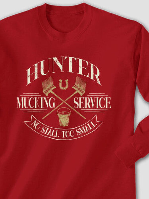 Vintage Mucking Service : Printed Long Sleeves