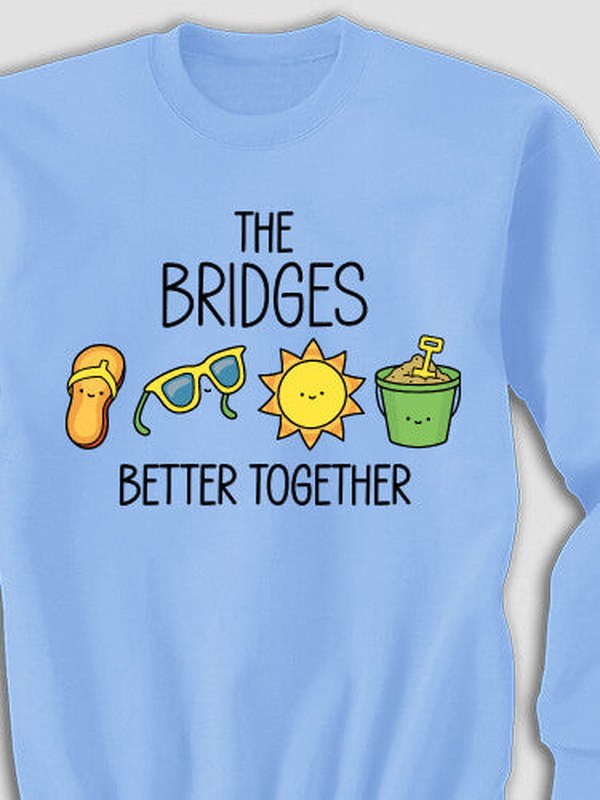 Better Together Vacation : Printed Sweatshirts product image 1