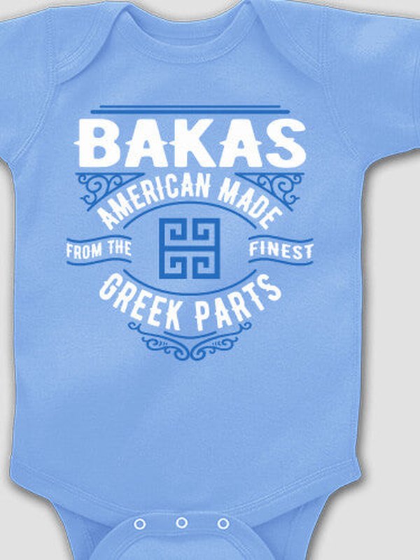 Greek Parts : Printed Baby Bodysuits