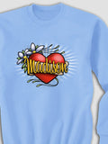 Heart Tattoo : Printed Sweatshirts product image 1