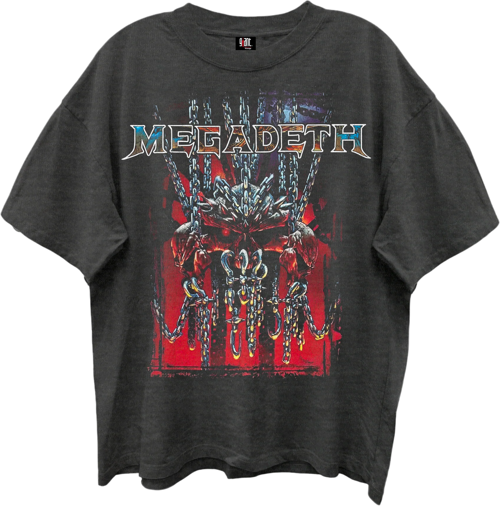 Chaos Chains Megadeth Oversized T-Shirt product image 1