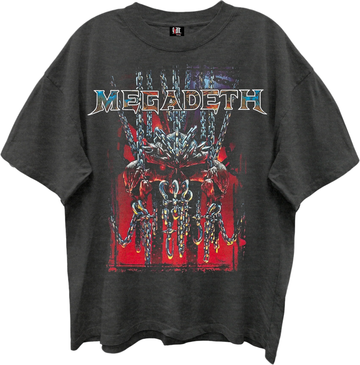 Chaos Chains Megadeth Oversized T-Shirt product image 1
