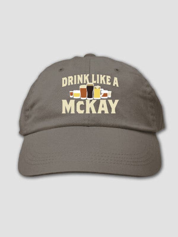 Drink Like A : Embroidered Baseball Hats