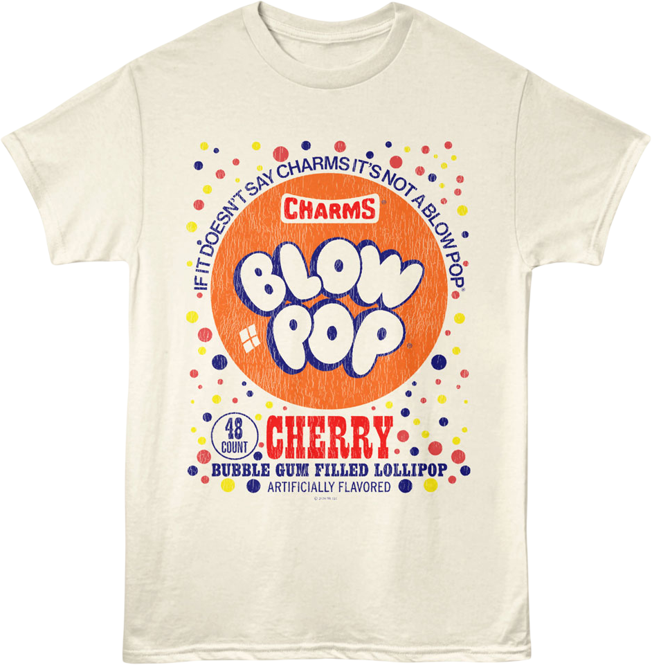 Cherry If It Doesn't Say Charms Blow Pop T-Shirt product image 1