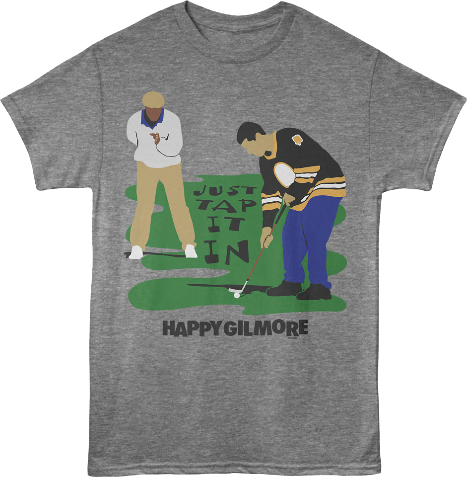 Chubbs & Happy Just Tap It In Gilmore T-Shirt product image 1