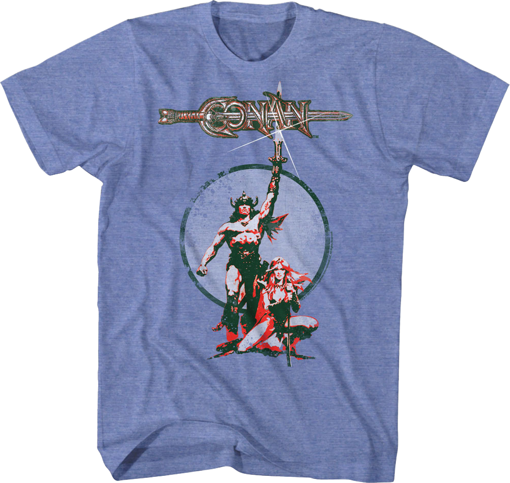 Classic Poster Conan The Barbarian T-Shirt
