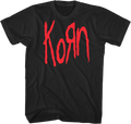 Classic Red Logo Korn T-Shirt product image 1