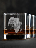 African American Thing : Rocks Glasses - Engraved