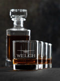 Airplane : Decanter Rocks Glass Gift Sets - Engraved