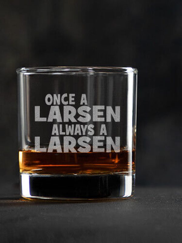 Always : Rocks Glasses - Engraved