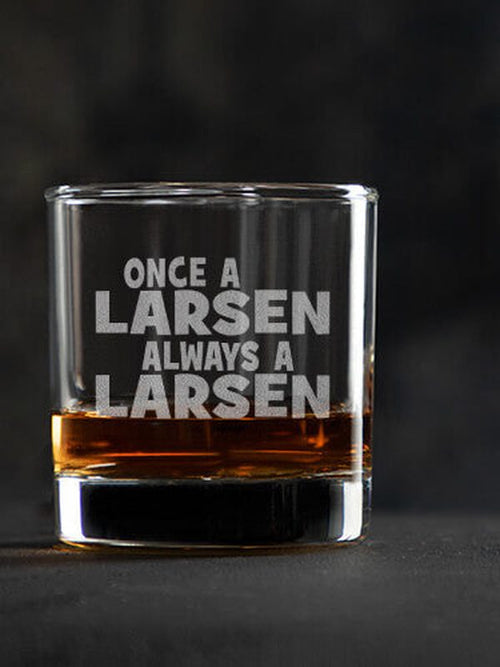 Always : Rocks Glasses - Engraved
