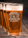 American Classic : Pint Glasses - Engraved
