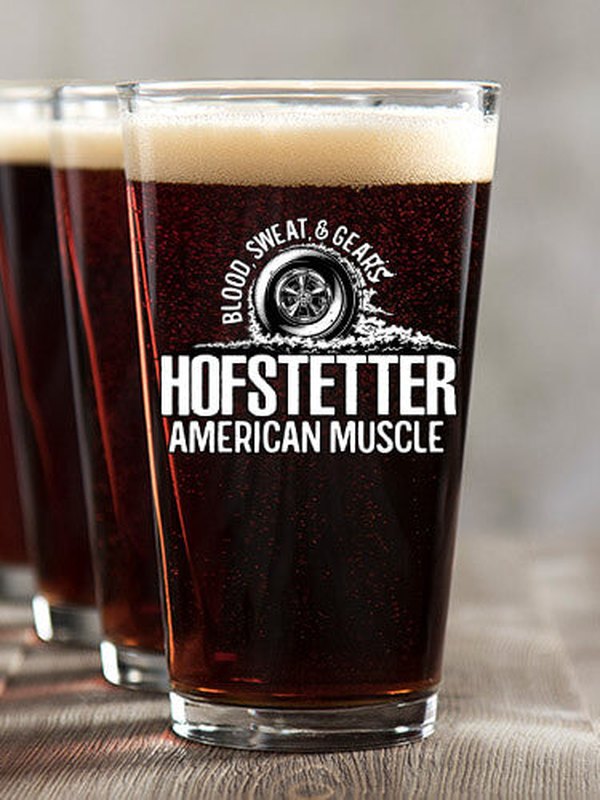 American Muscle : Pint Glasses - Color Printed