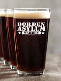 Asylum Warden : Pint Glasses - Color Printed