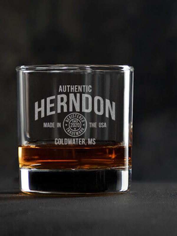 Authentic Brand : Rocks Glasses - Engraved