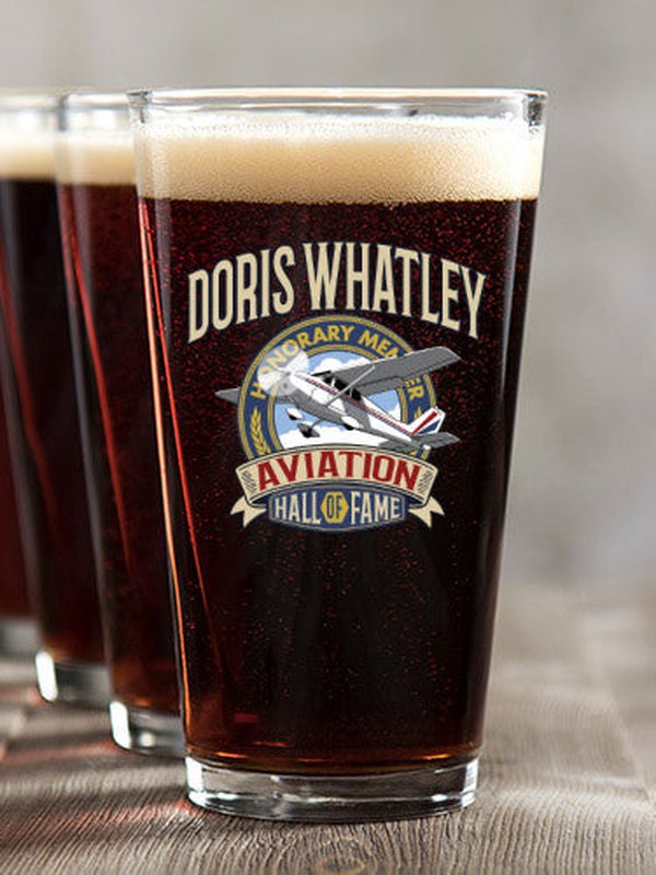 Aviation Hall Of Fame : Pint Glasses - Color Printed