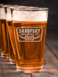 Brewing Company : Pint Glasses - Engraved