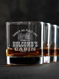 Cabin : Rocks Glasses - Engraved