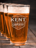 Carpentry : Pint Glasses - Engraved