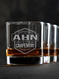 Carpentry : Rocks Glasses - Engraved