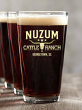 Cattle Ranch : Pint Glasses - Color Printed