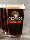 Christmas Coal Company : Pint Glasses - Color Printed