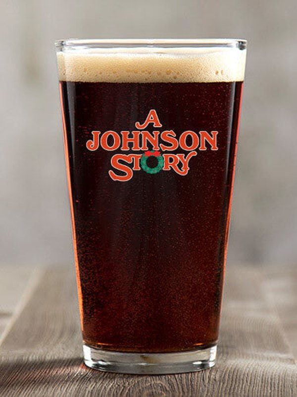 Christmas Story : Pint Glasses - Color Printed