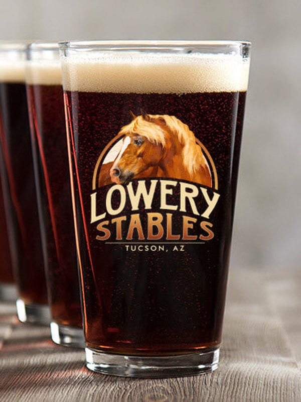 Classic Stables : Pint Glasses - Color Printed