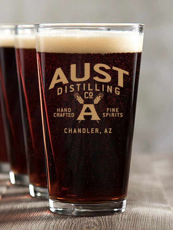 Distilling Company : Pint Glasses - Color Printed
