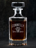 Erin Go Bragh : Whiskey Decanter - Engraved