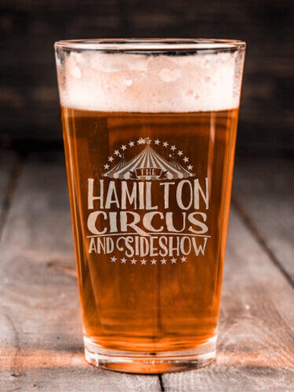 Family Circus : Pint Glasses - Engraved