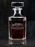 Family Forever : Whiskey Decanter - Engraved