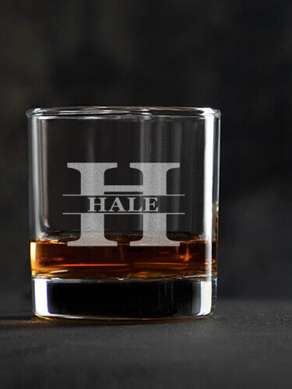 Family Monogram : Rocks Glasses - Engraved