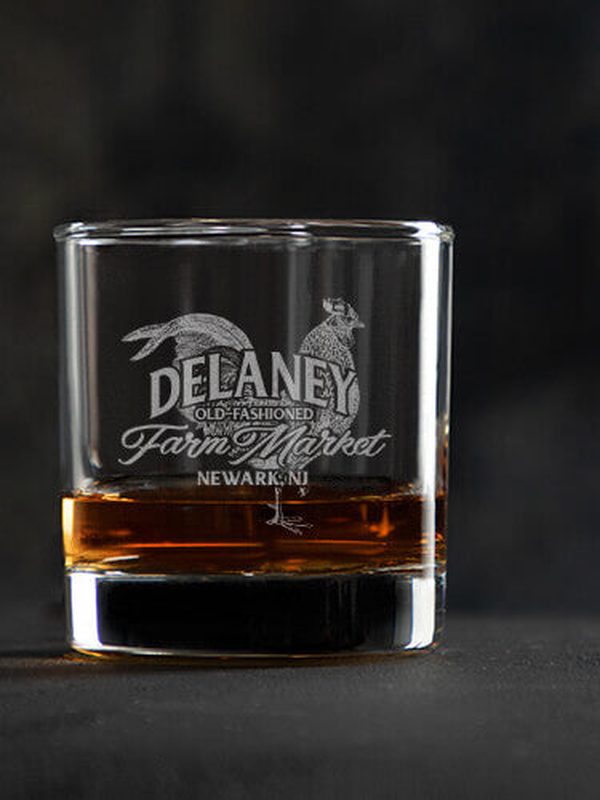 Farm Market : Rocks Glasses - Engraved