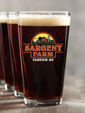 Farm : Pint Glasses - Color Printed